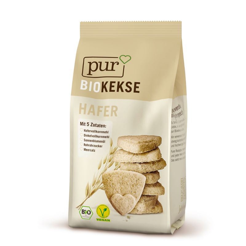 PUR pur Bio Haferkeks 125g - Produktbild