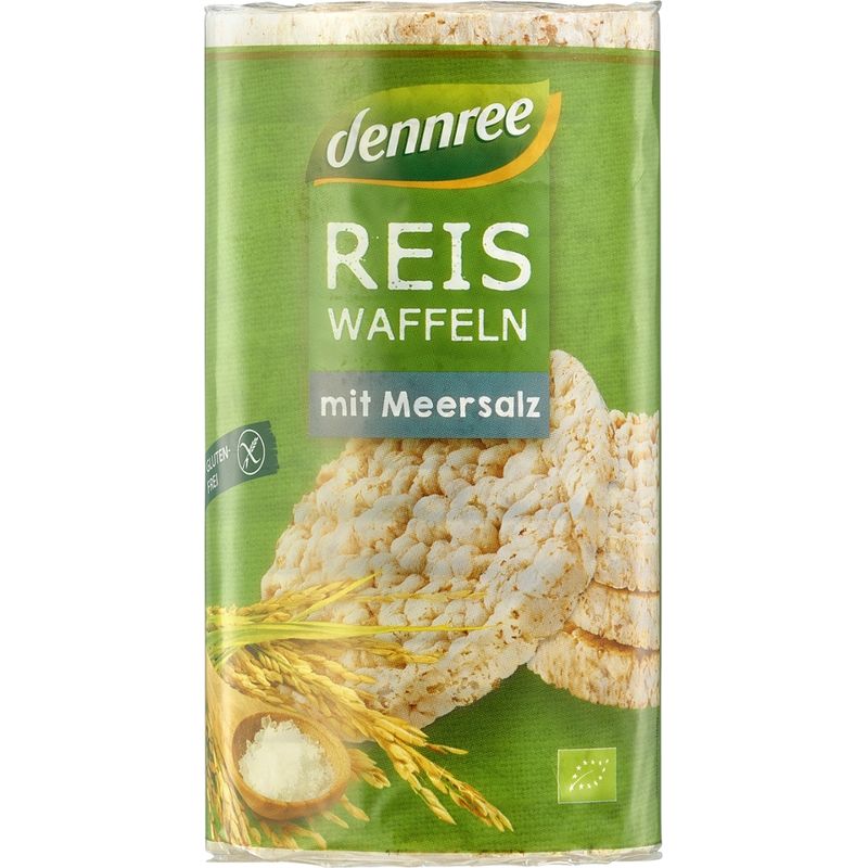 dennree Reiswaffeln mit Meersalz - Produktbild