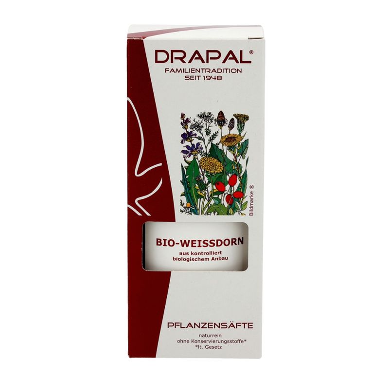 DRAPAL Bio-Weißdorn Pflanzensaft - Produktbild