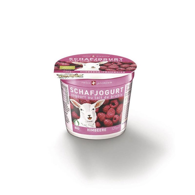Molkerei Biedermann Bio Schafjogurt Himbeere - Produktbild