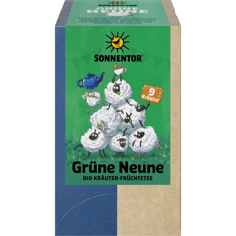 Sonnentor Grüne Neune, Doppelkammerbeutel - Produktbild