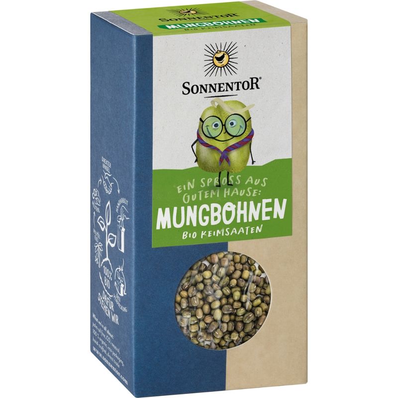 Sonnentor Mungbohnen, Packung - Produktbild