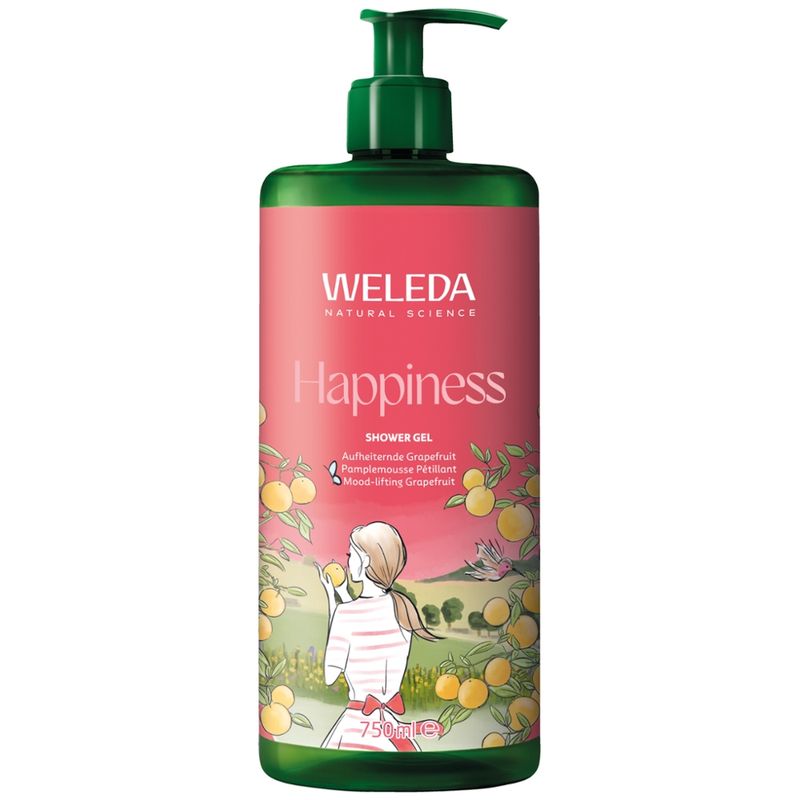Weleda WELEDA Happiness Shower Gel Grapefruit - Produktbild