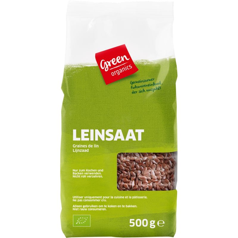 greenorganics Leinsaat - Produktbild