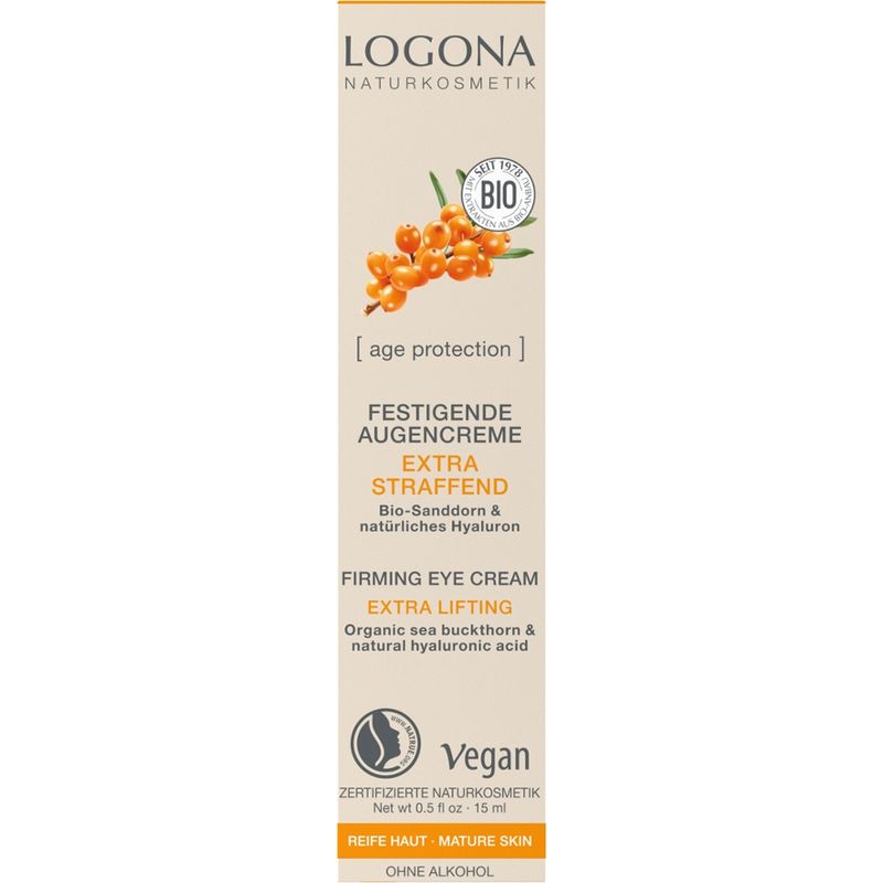 Logona [age protection] Festigende Augencreme extra straffend - Produktbild