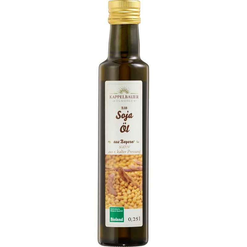 Ölmühle Kappelbauer Bio Sojaöl nativ, Bioland - Produktbild