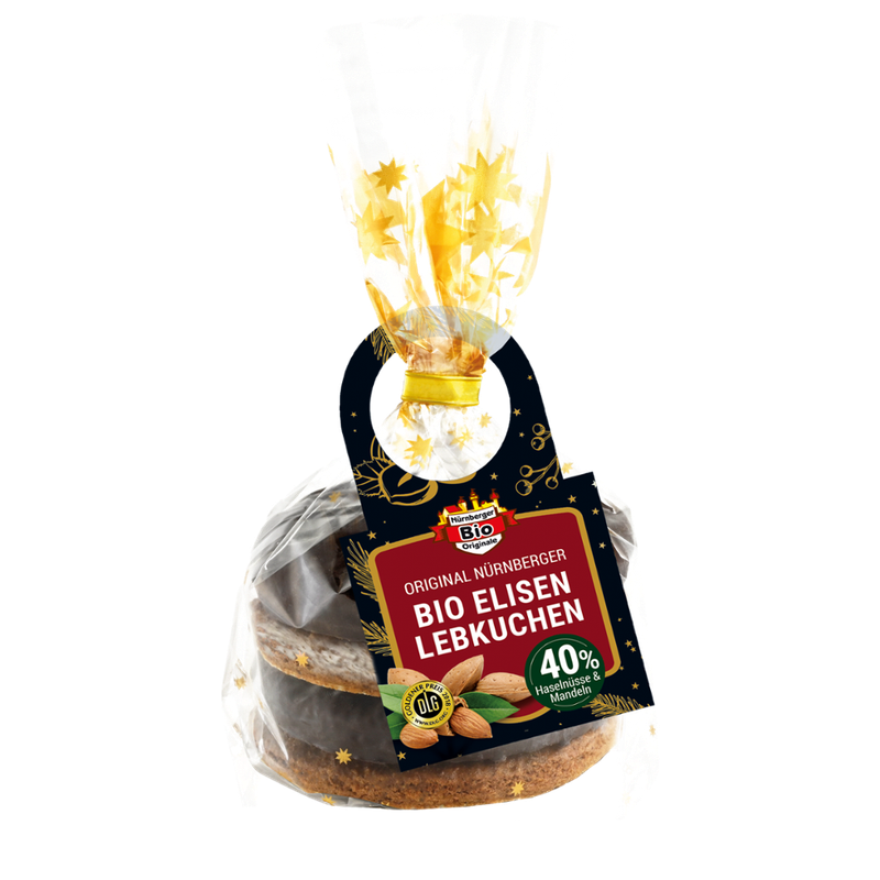 Nürnberger Bio Originale 4 Original Nürnberger Bio Elisen-Lebkuchen 3 fach sortiert - Produktbild
