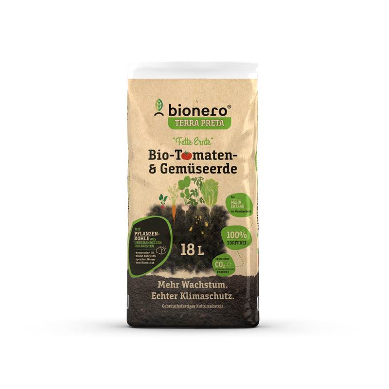 bionero bionero Bio-Tomaten-&Gemüseerde "fette Ernte" - Produktbild