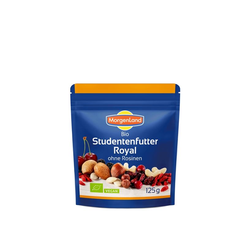 MorgenLand Bio Studentenfutter Royal ohne Rosinen - Produktbild