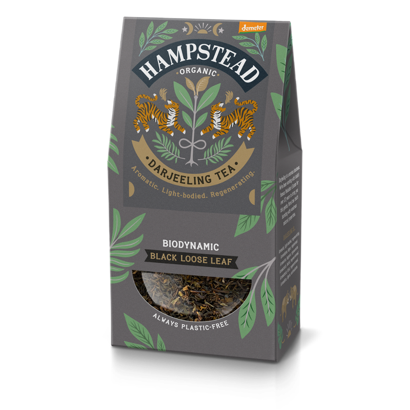 Hampstead Organic  Biodynamic Darjeeling Single estate Leaf tea - Produktbild