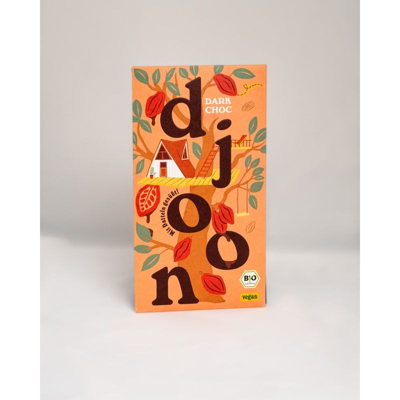 djoon foods Dattelschokolade: Dark Choc (Bio) - Produktbild