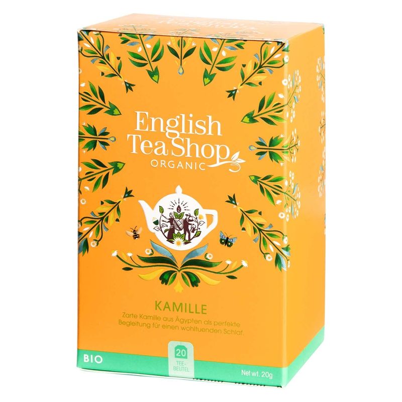 English Tea Shop Kamille, BIO, 20 Teebeutel - Produktbild