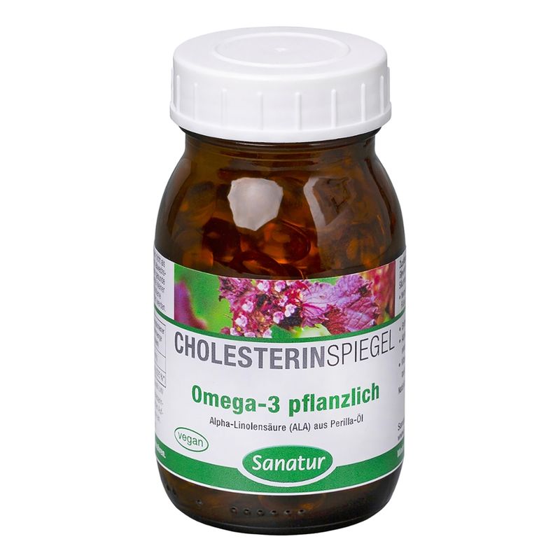 Sanatur Omega-3 pflanzlich, 120 Kapseln - Produktbild