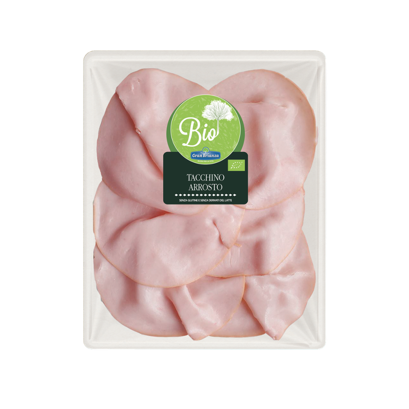 GRAN BRIANZA Aff. Tacchino Arrosto BIO 100g 6pz EcoP - Produktbild