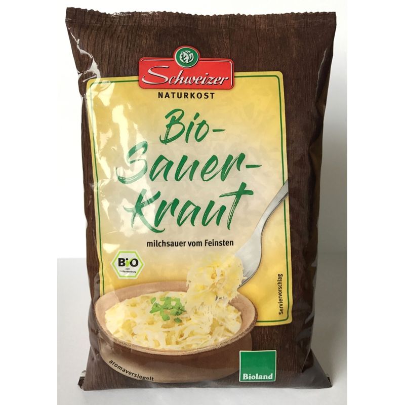 Schweizer Bioland Sauerkraut, kühlpflichtig - Produktbild