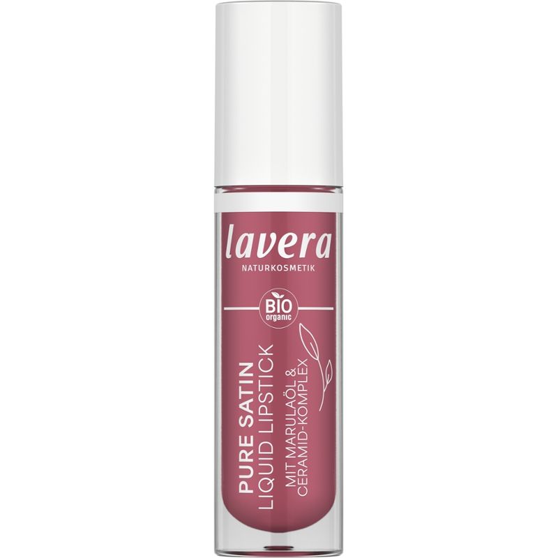 lavera Pure Satin Liquid Lipstick -Wild Mauve 03- - Produktbild