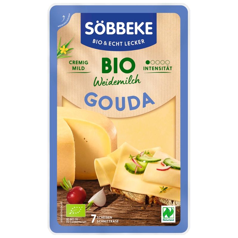 Söbbeke Bio Weidemilch Gouda Scheiben - Produktbild