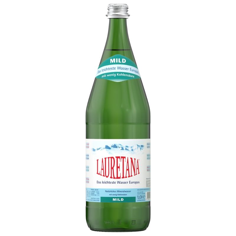 Lauretana LAURETANA "Das leichteste Wasser Europas" mild - Produktbild