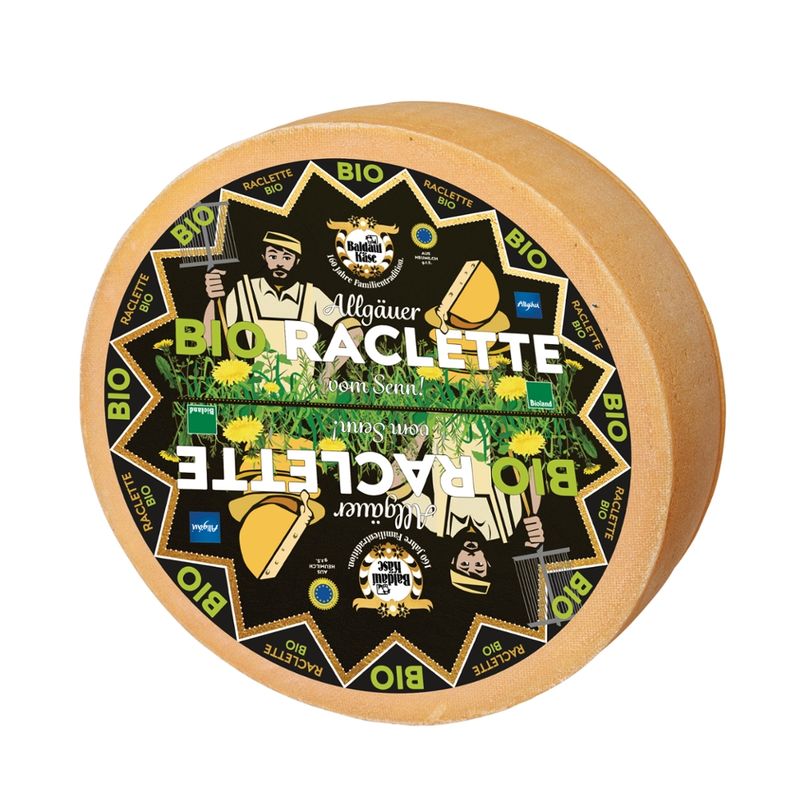Baldauf Käse Baldauf Bio Raclette ganzer Laib - Produktbild