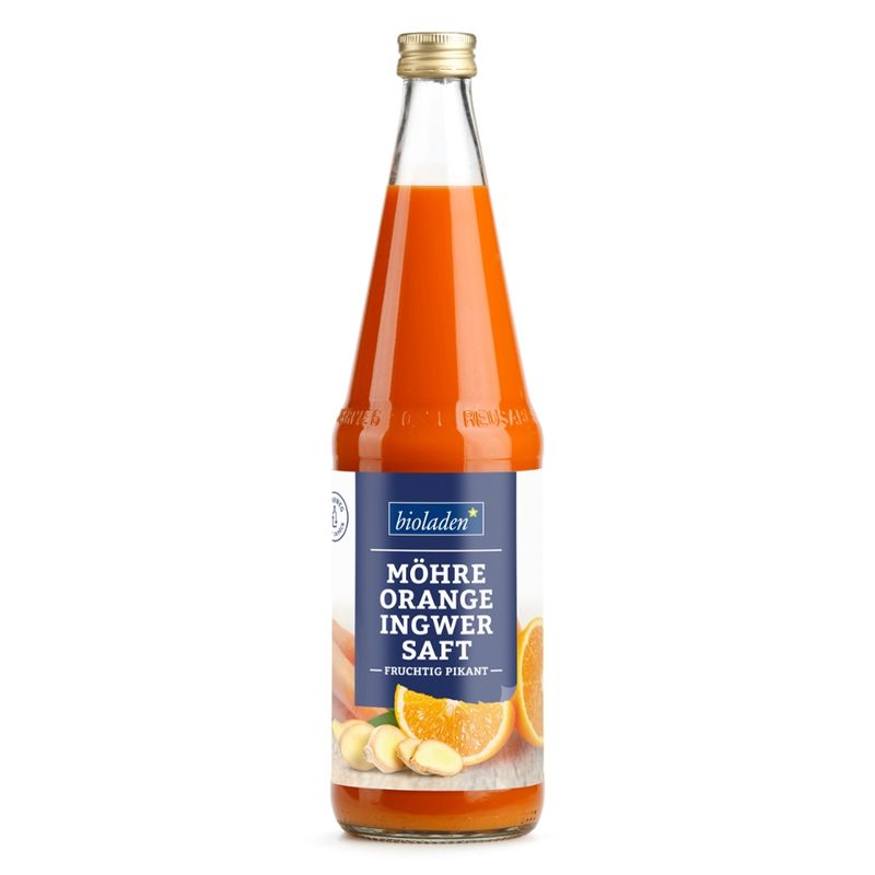 bioladen Möhre-Orange-Ingwersaft - Produktbild