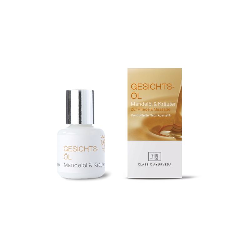Classic Ayurveda Gesichtsöl, BDIH, 15 ml - Produktbild