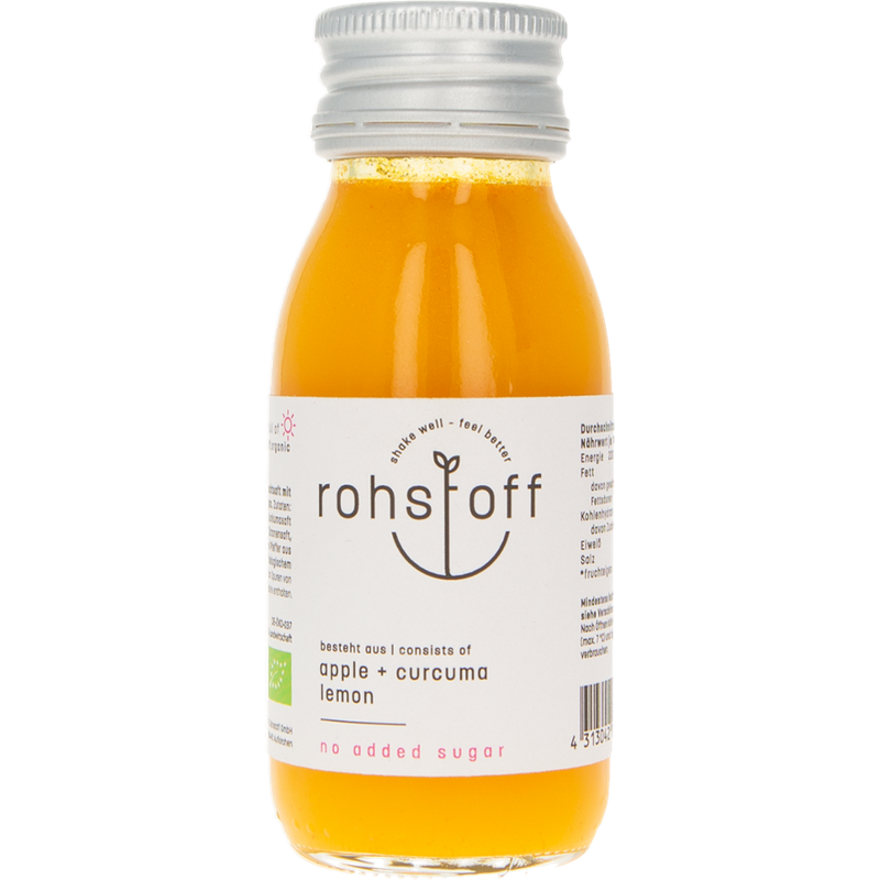 Rohstoff Kurkuma-Ingwer-Zitrone 0,06l - Produktbild