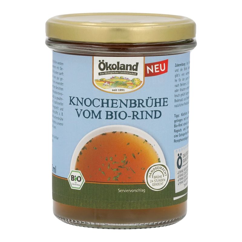 ÖKOLAND Knochenbrühe vom Bio-Rind - Produktbild