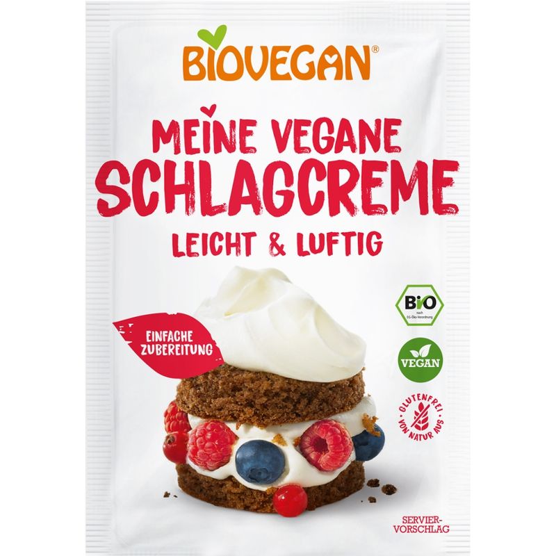 Biovegan Schlagcreme, BIO, glutenfrei - Produktbild