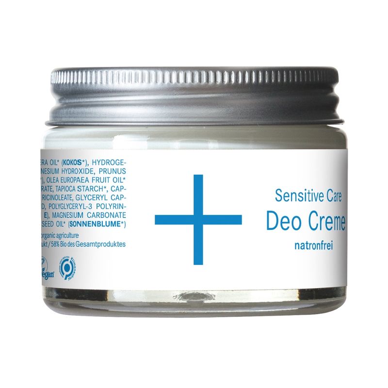 i+m NATURKOSMETIK BERLIN i+m Deo Creme Sensitive Care natronfrei - Produktbild