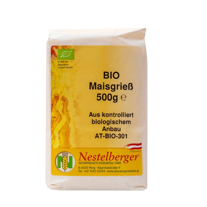 Nestelberger Bio Maisgrieß 500g - Produktbild