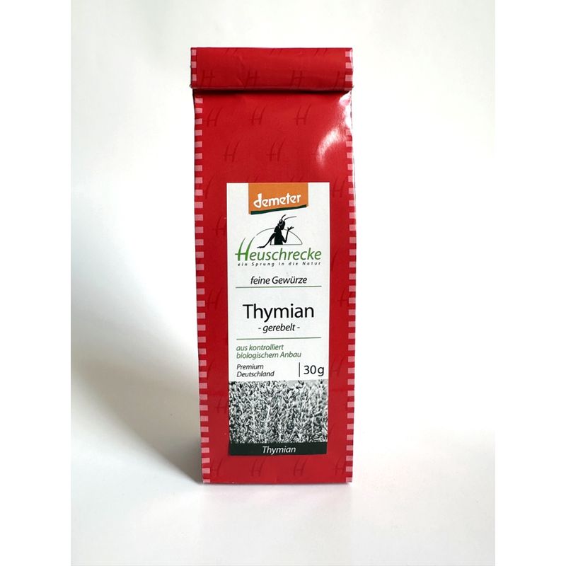 Heuschrecke Thymian, gerebelt, Demeter, dt. Wintertyp aus Franken, kbA - Produktbild