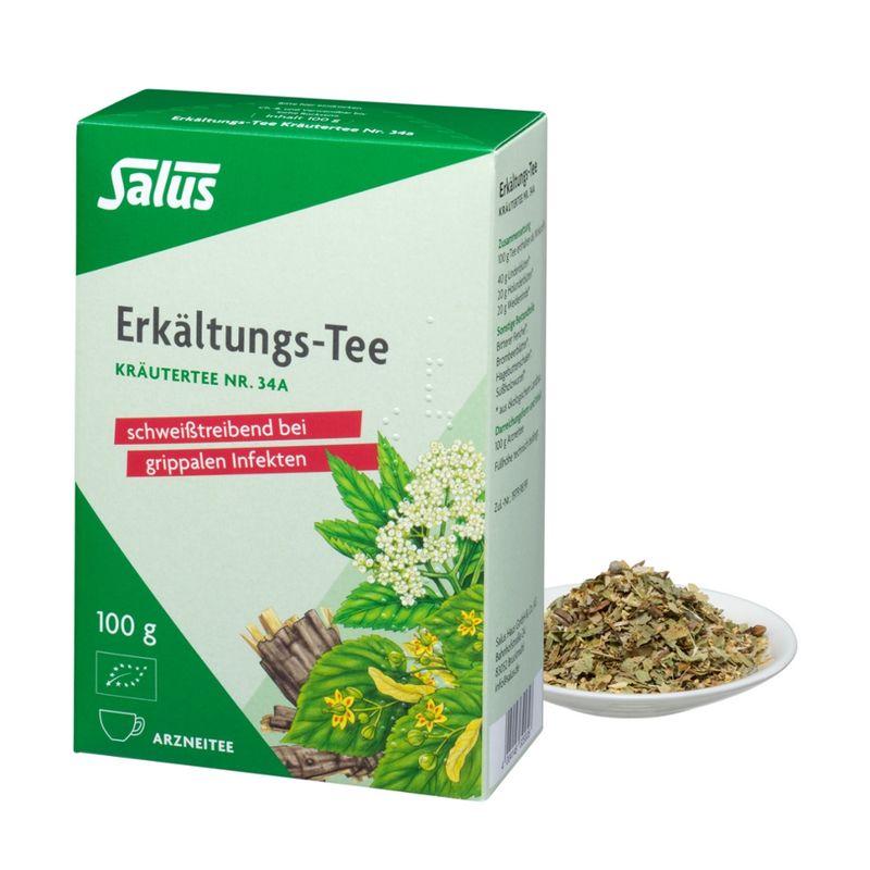 Salus® Erkältungs-Tee Kräutertee Nr. 34A bio - Produktbild