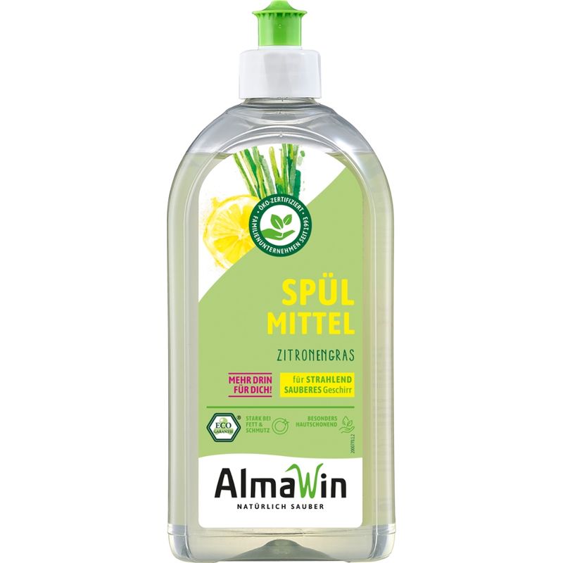 AlmaWin Spülmittel Zitronengras - Produktbild