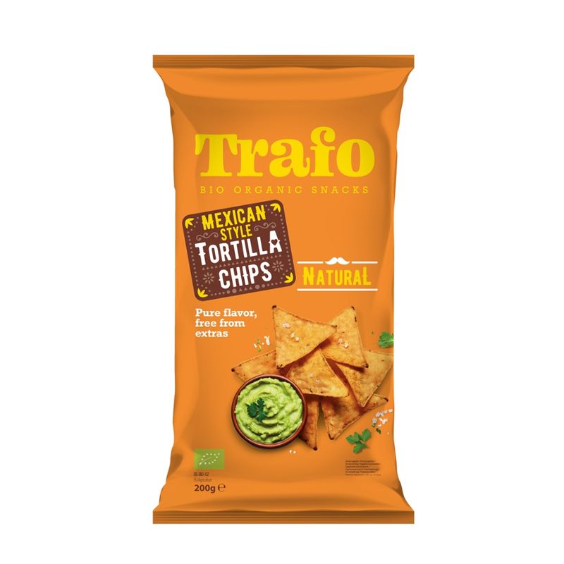 Trafo Tortilla Chips Naturel 10x200G - Produktbild