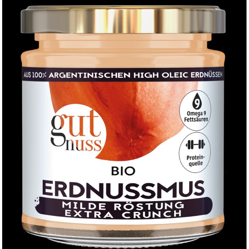 gutnuss Erdnussmus Milde Röstung Extra Crunch - Produktbild