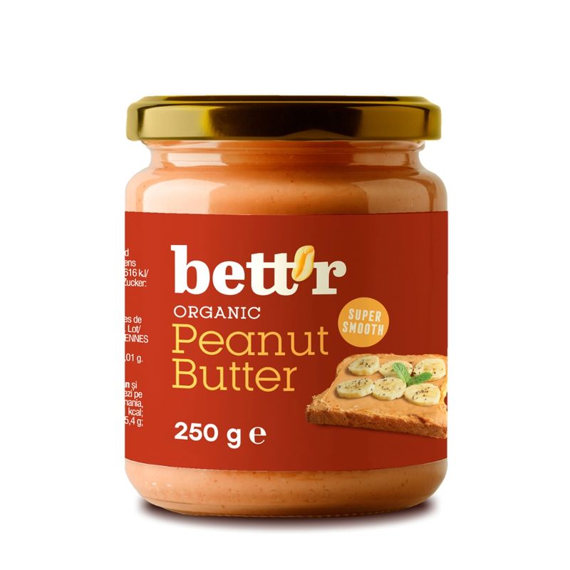 Bett'r Bett'r Erdnussmus Fein 250g - Produktbild