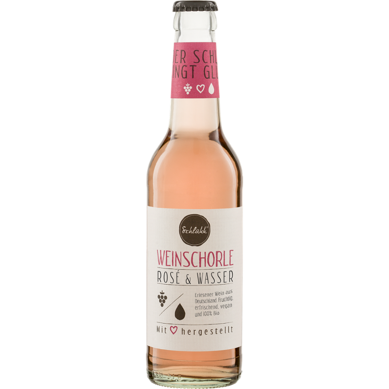 Riegel Eigenmarke SCHLÜKK - Roséschorle Mehrweg 0,33l - Produktbild