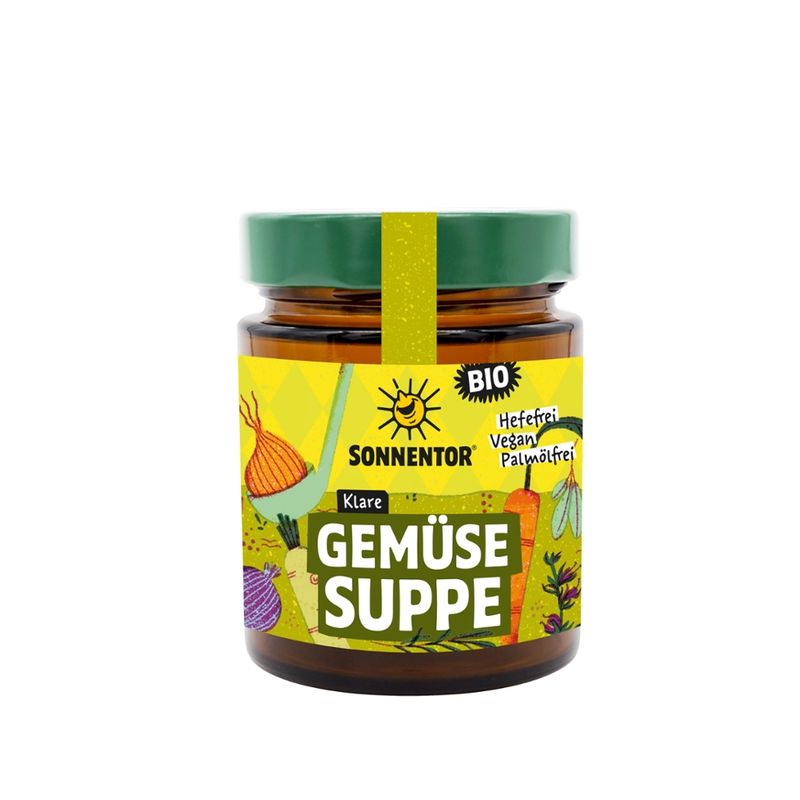 Sonnentor Gemüsesuppe klar Hildegard, Glas - Produktbild