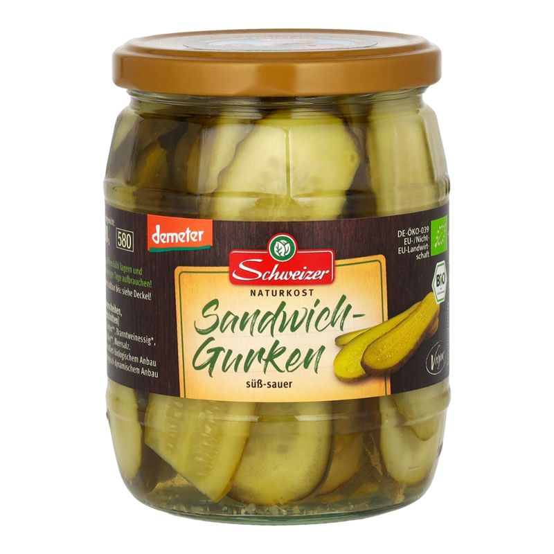 Schweizer demeter Sandwichgurken - Produktbild