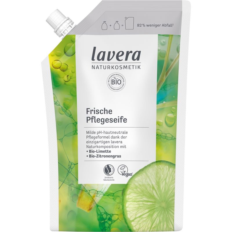 lavera Nachfüllbeutel Frische Pflegeseife - Produktbild