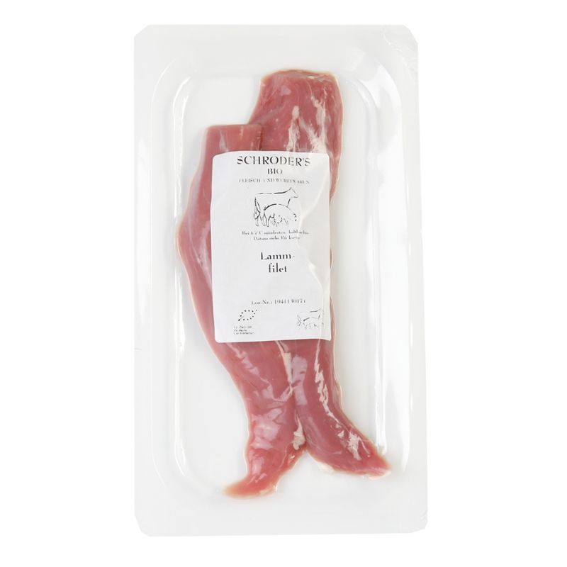 Schröder's Bio Fleisch- und Wurstwaren Lammfilet 125 g - Produktbild