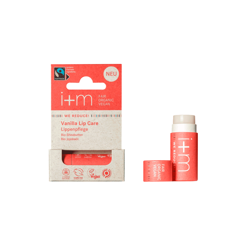 i+m NATURKOSMETIK BERLIN i+m WE REDUCE! Vanilla Lip Care Lippenpflege - Produktbild
