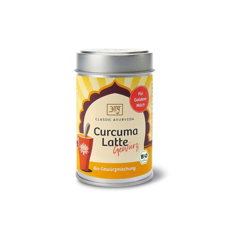 Classic Ayurveda Curcuma Latte Gewürz, bio,  50 g - Produktbild