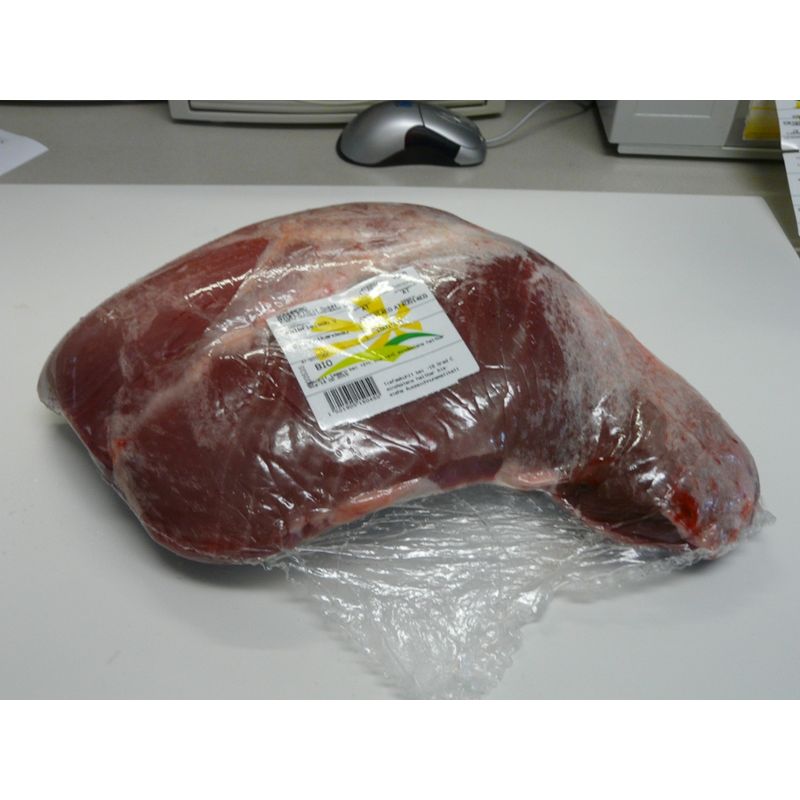 Sonnberg BIO Kalb Schlögel mit Knochen , wie gewachsen - Produktbild