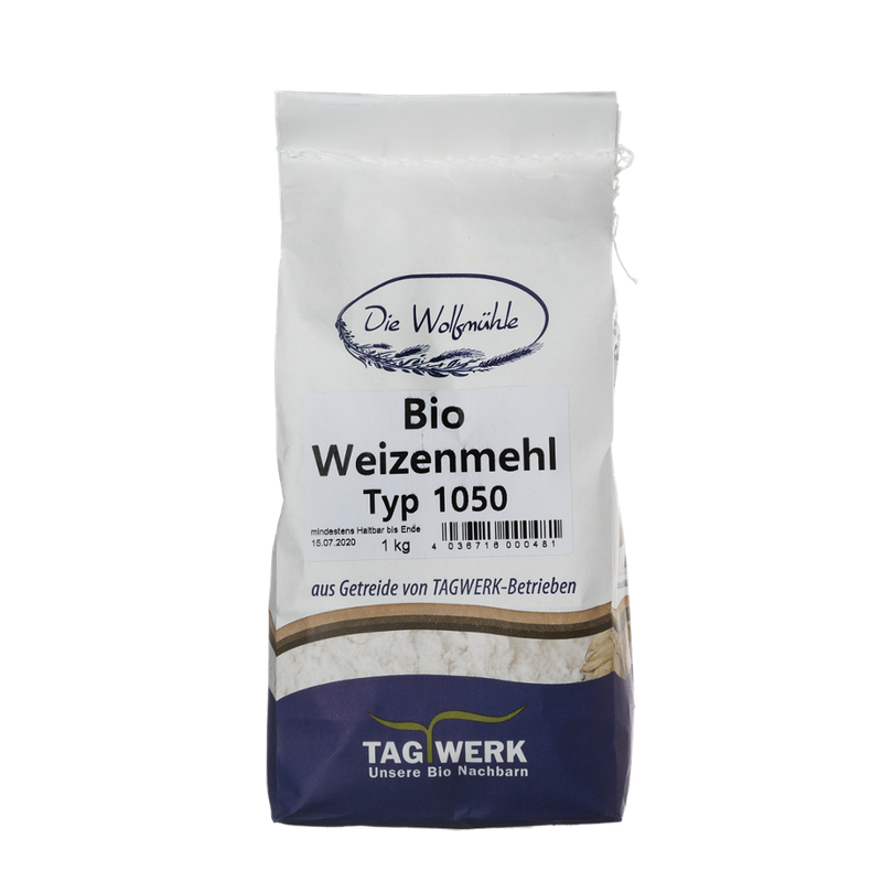 TAGWERK Weizenmehl 1050 Wolfmühle - Produktbild