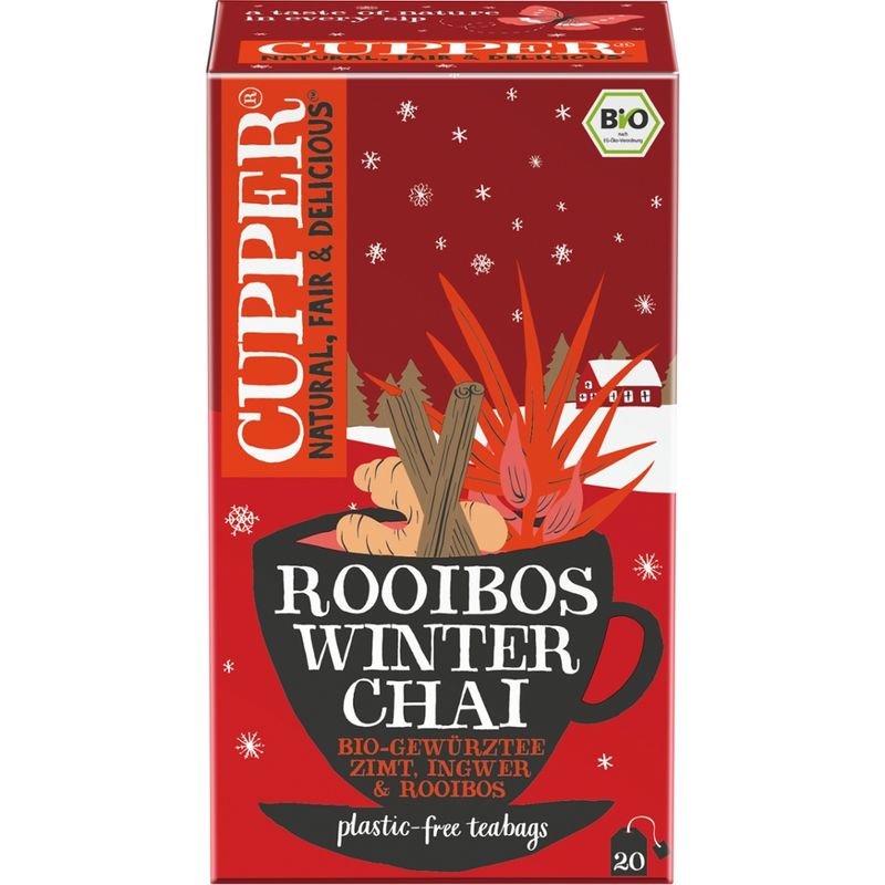 Cupper Rooibos Winter Chai Tee - Produktbild