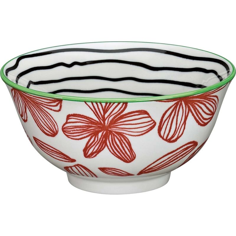 memo Handelsware cilio Schüssel "Floral" aus Porzellan, Ø 15,5 cm - Produktbild