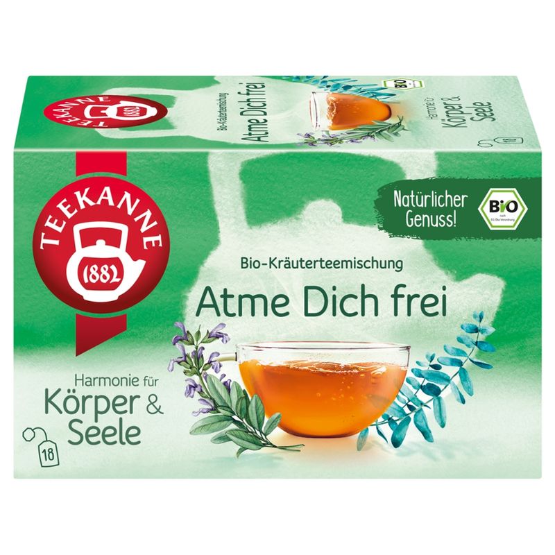 Teekanne BIO Atme Dich frei 10x18 - Produktbild