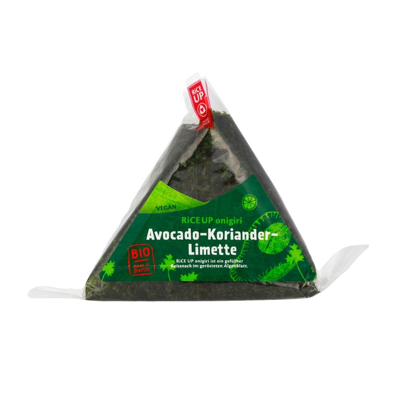 RiCE UP RiCE UP onigiri Avocado, Koriander, Limette - Produktbild