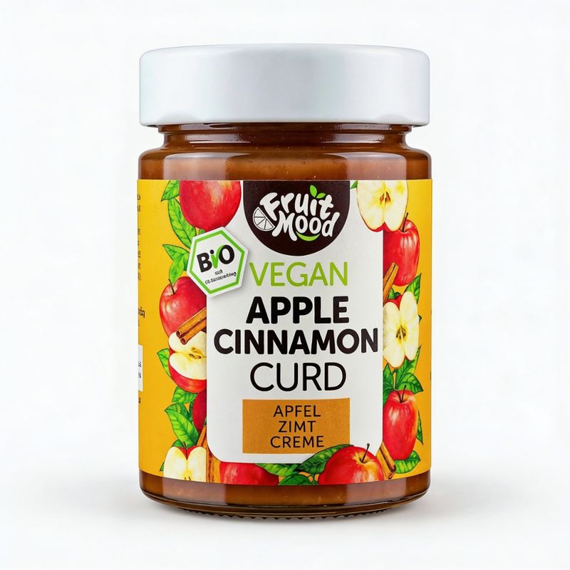 Fruit Mood Fruit Mood - Vegan Apple-Cinnamon Curd - Produktbild